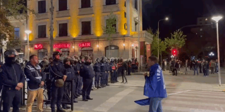 22 TË SHOQËRUAR, MOLOTOV, GAZ DHE PËRPLASJE FIZIKE/ Çfarë ndodhi në protestën e opozitës?