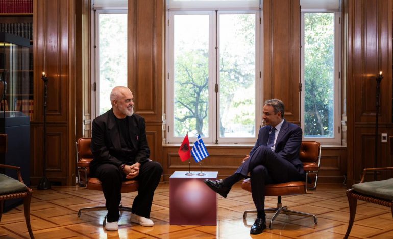 VIZITA NË GREQI/ Rama takon Mitsotakis: Kapërcejmë çështjet e mbartura, drejt marrëveshjes së re strategjike