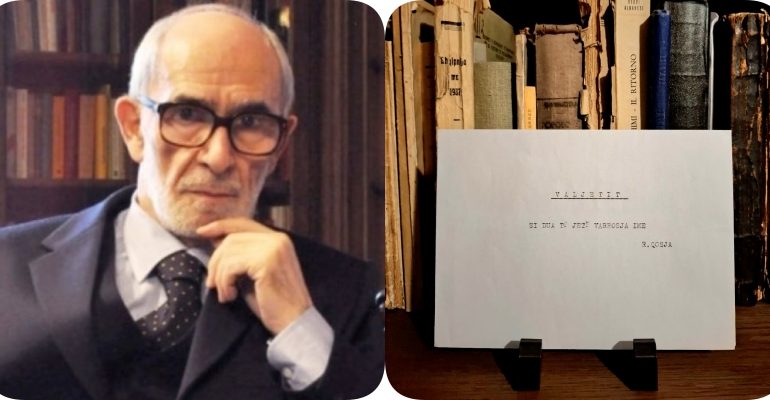 “MË VARROSNI PA CEREMONI…”/ Amaneti i akademikut Rexhep Qosja, nipi publikon letrën e gjyshit në 2016