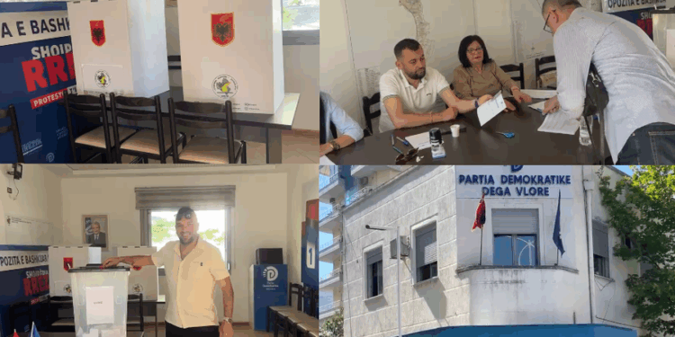 ZGJEDHJET NË PD/ Demokratët votojnë në gjithë vendin për rikonfirmimin e Berishës në krye