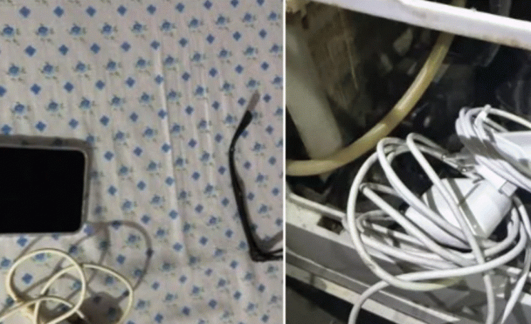 KONTROLL NË BURGUN E PEQINIT/ ZBULOHEN celularë, raki, uiski dhe verë në qeli