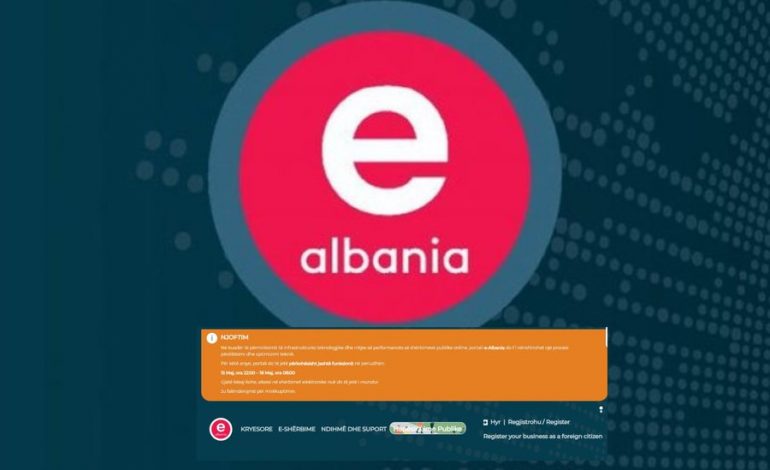 “DO JEMI JASHTË FUNKSIONIT PËR…”/ e-Albania del me njoftimin e rëndësishëm për qytetarët dhe bizneset