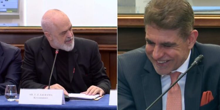 “ÇERTIFIKATË MIRËNJOHJE QË KE PËRSOSUR SHQIPEN”/ Rama batuta me zëvendëskryetarin turk