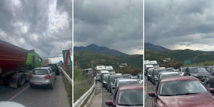 “TURI ÇIKLISTIK I SHQIPËRISË” SHKAKTON RADHË KILOMETRIKE/ Bllokohet hyrja për në Elbasan