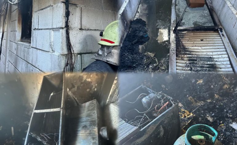 GJITHÇKA E SHKRUMBUAR/ Bombola e gazit shpërtheu në flakë duke i marrë jetën një të riu, pamjet nga brenda fabrikës ku prodhoheshin skafe në Durrës