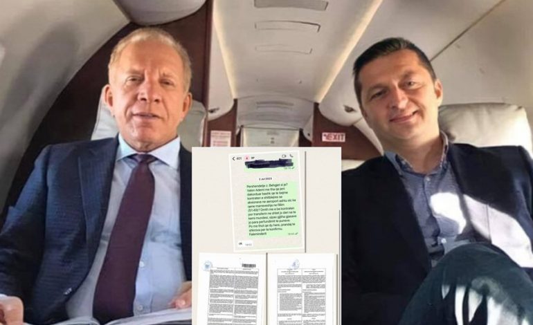 PËRPLASJA PËR AEROPORTIN E VLORËS/ Ish-administratori Valon Lluka nxjerr mesazhet personale me Behgjet Pacollin: Miratoi kalimin e aksioneve te Valon Ademi
