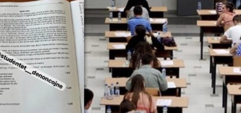 NDODH EDHE KJO! Teza e Gjuhës Shqipe dhe Letërsisë doli nga Kukësi, identifikohet me shpejtësi maturanti që e shpërndau, përjashtohet