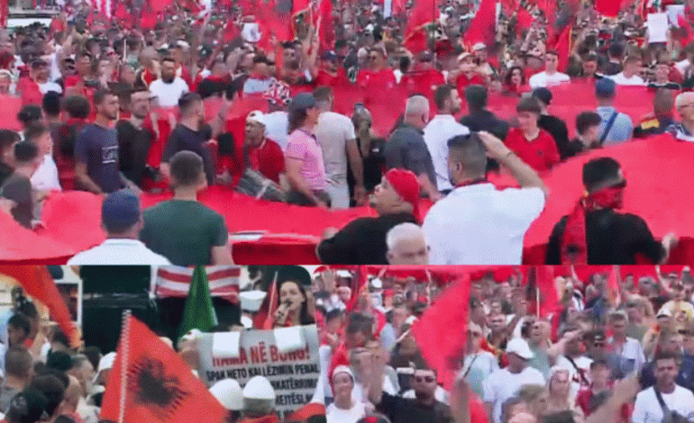 PROTESTA E 21 NË TIRANË/ Diaspora ‘rrethon’ Kryeministrinë: Kush do shkoj në burg…