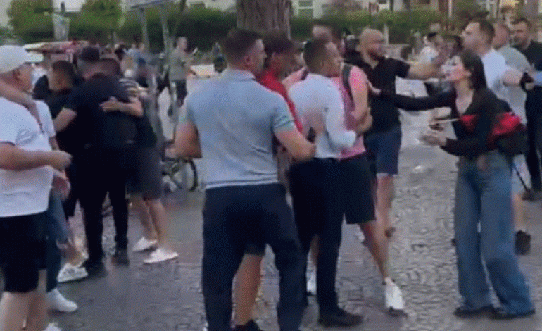 SHAU DHE HYRI MES PROTESTUESVE ME PITBULL/ Kush është djali i ish-deputetit të PS që bëri turmën t’i vihej pas