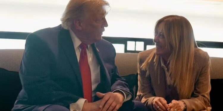 “AJO MË LUTI PËR FOTO…”/ Trump sulmon Melonin pas Samitit të G7