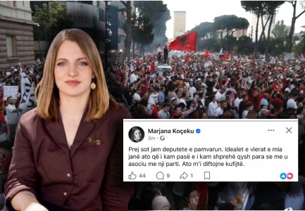 RAMËS I LARGOHET NJË DEPUTETE/ Marjana Koçeku: Prej sot jam e pavarur! Idealet dhe vlerat e mia mi dëmtojnë kufinjtë!