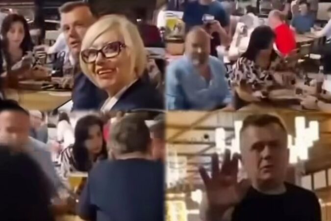 PAMJET NGA STRASBURGU/ ‘Protestuesit’ ndjekin dhe filmojnë deputetët e PS pranë hotelit