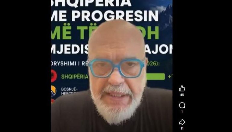 LAJM I MIRË/ Rama: Shqipëria e para në Ballkanin Perëndimor për mjedisin, protestat tregojnë ndryshimin e shoqërisë shqiptare