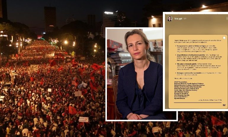 “MBËSHTESIM PROTESTAT, NDALNI DHUNËN…”/ Lea Ypi ndan letrën e hapur të Diasporës Shqiptare për revoltën kundër Ramës