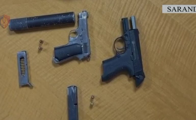PARANDALOHET NGJARJA KRIMINALE/ Arrestohen 5 persona, kapen me pistoleta dhe municion