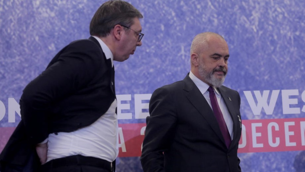  E HUMBËT KOSOVËN   Rama reagon për deklaratat e Vuçiç mbi lumin Ibër  Ne respektojmë Serbinë por fqinjësia 