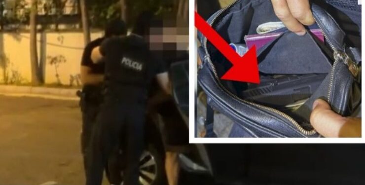 PAMJET/ Dyshohet se do kryente krim në Tiranë, 40-vjeçari kapet me pistoletë të mbushur te “Liqeni i thatë”