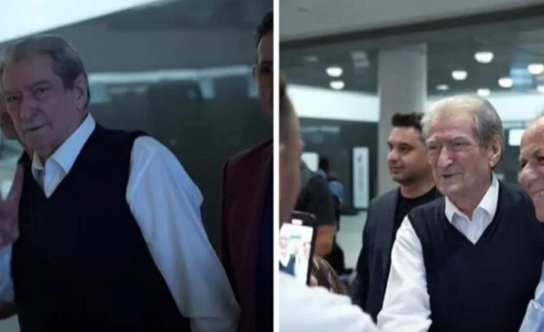 “PËRTEJ OQEANIT”/ Berisha mbërrin në SHBA, kreu i PD publikon pamjet nga pritja në aeroport