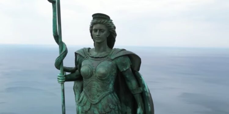 SHTATORJA E TEUTËS ILIRE NË LEZHË/ Vepra u financua nga qytetarët, nismë e gazetarit Marin Mema!