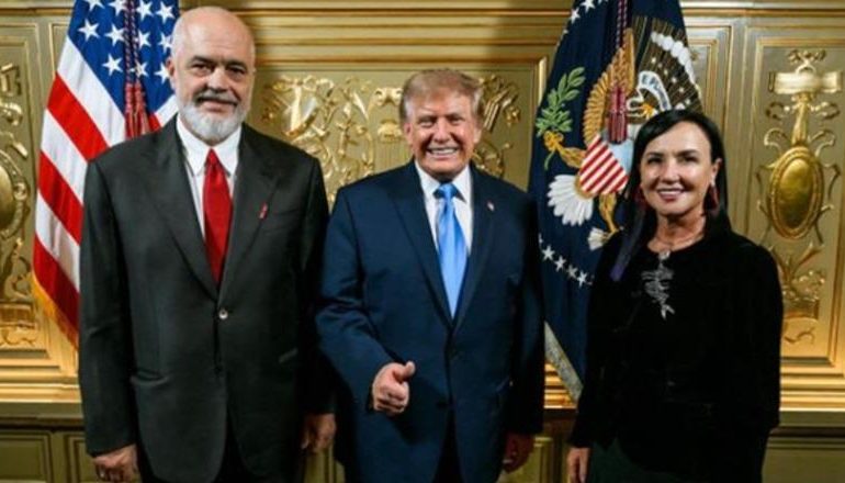VIZITA NË SHBA/ Rama publikon foto me Presidentin Donald Trump! Krahas tyre edhe bashkëshortja e kryeministrit