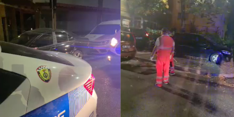 DETAJET E PARA/ Të shtëna me armë zjarri në Tiranë, qëllohet një makinë në ecje