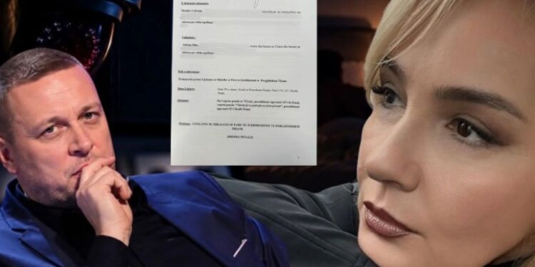 VIDEOT INTIME/ Monika Lubonja kallëzon në Polici kompozitorin Hila për fyerje dhe ndërhyrje të padrejtë në jetën private