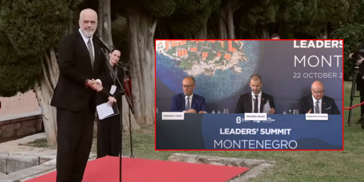 PROCESI I BERLINIT NË BUDVA/ Rama: Shqipëria me tregues pozitivë. Merz: Zgjerimi duhet të vazhdojë